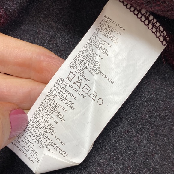 prAna Brandie Sweater - Women's, Mulled Wine Heather wool - Picture 4 of 4